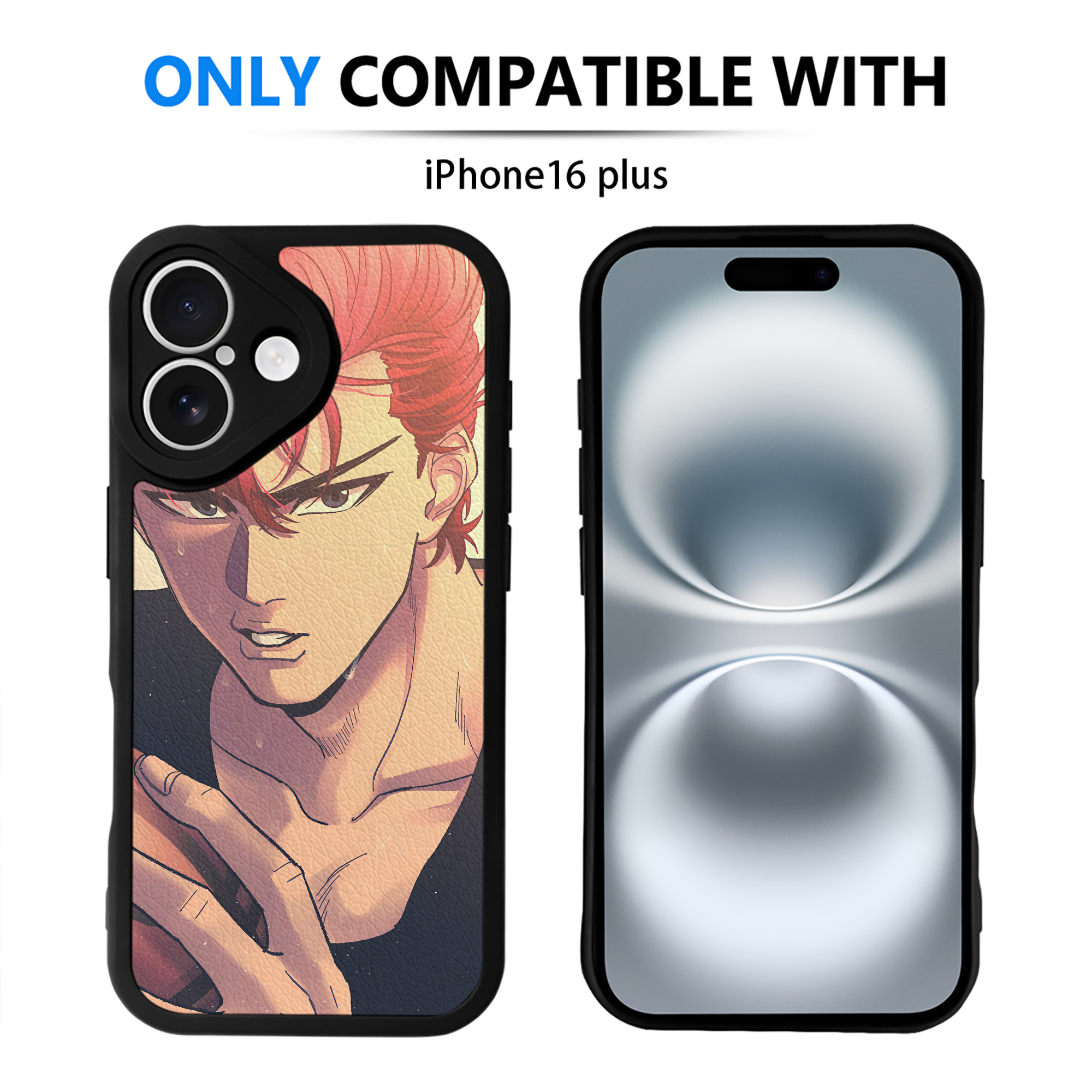（画像用） SLAM DUNK／スラムダンク 【iPhone 16シリーズ対応】シリコンスマホケース（レザー調） 材質：シリコン
